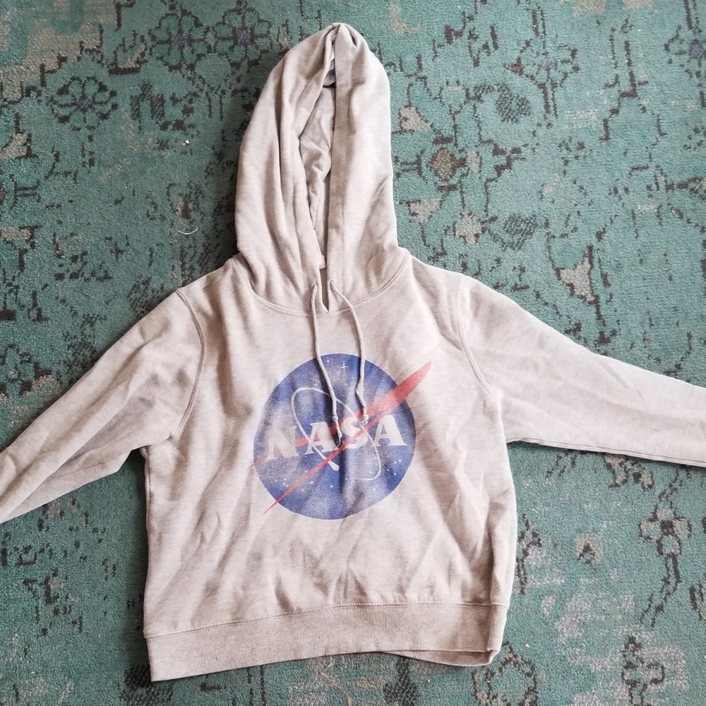Tilly's NASA Cropped Hoodie